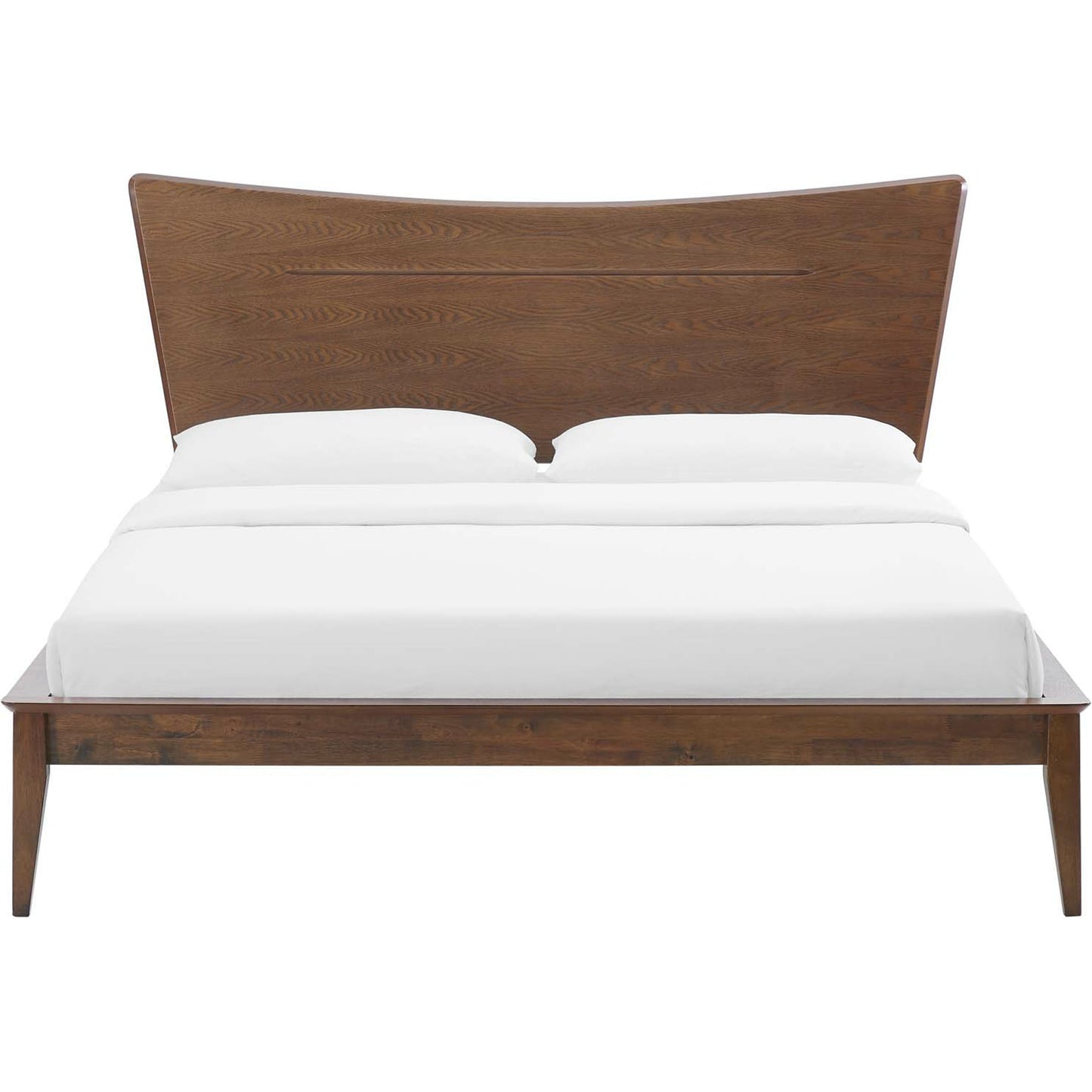 007 SI-1712862 | Additional Silo | McDowell Wood Platform Bed by Evans & Londeen in walnut. Made from unique in a modern style.