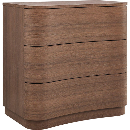 000 SI-2453624 | Primary Silo | Cheatham 3-Drawer Curved Compact Dresser by Evans & Londeen. Made from unique in a transitional style.