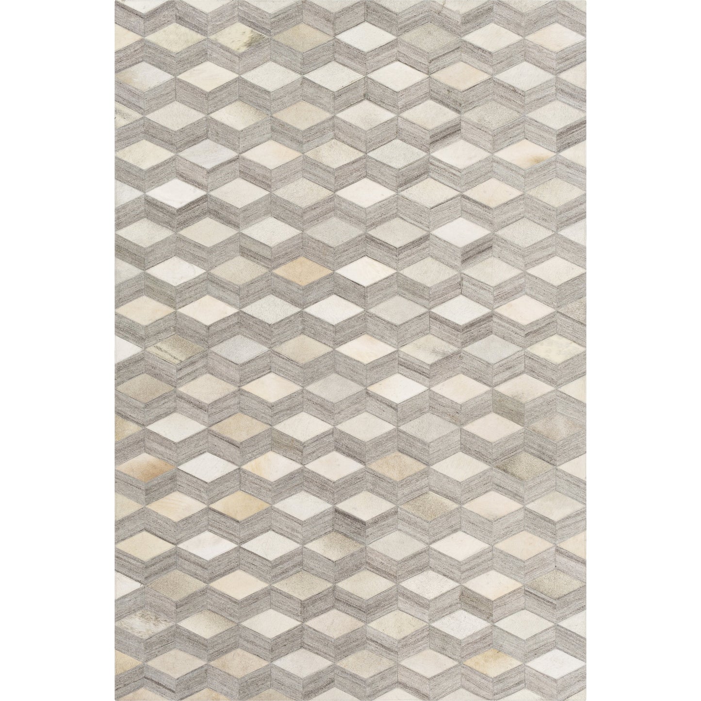 001 SR-754356 | Primary Silo | Medora Rug - 22910 by Surya in oatmeal, light gray, medium gray. Made from 65% hair on hide, 35% chenille-viscose in a unique style.