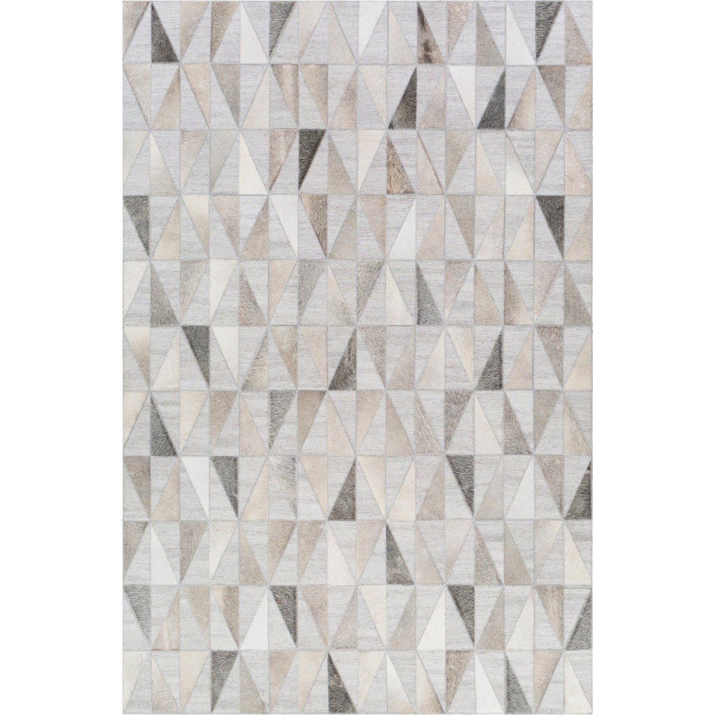 001 SI-1886212 | Primary Silo | Medora Rug - 25364 by Surya in charcoal, cream, beige, light gray, medium gray. Made from 60% viscose, 40% hair on hide in a unique style.