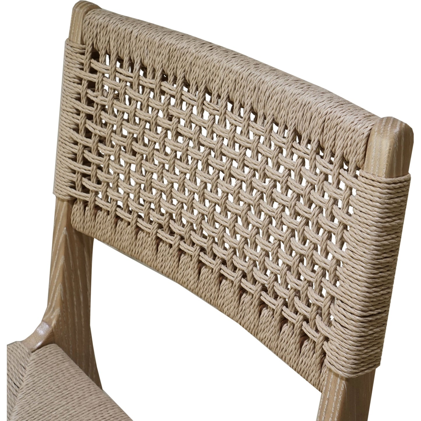 010 SI-1789865 | Closeup | Monroe Dining Chair by Worlds Away. Made from unique in a coastal style.