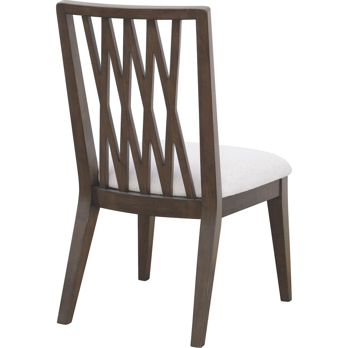 003 SI-2449351 | Additional Silo | Asher Park Wood Back Side Chair by Pulaski Furniture in piano brown. Made from eucalyptus veneers in a unique style.