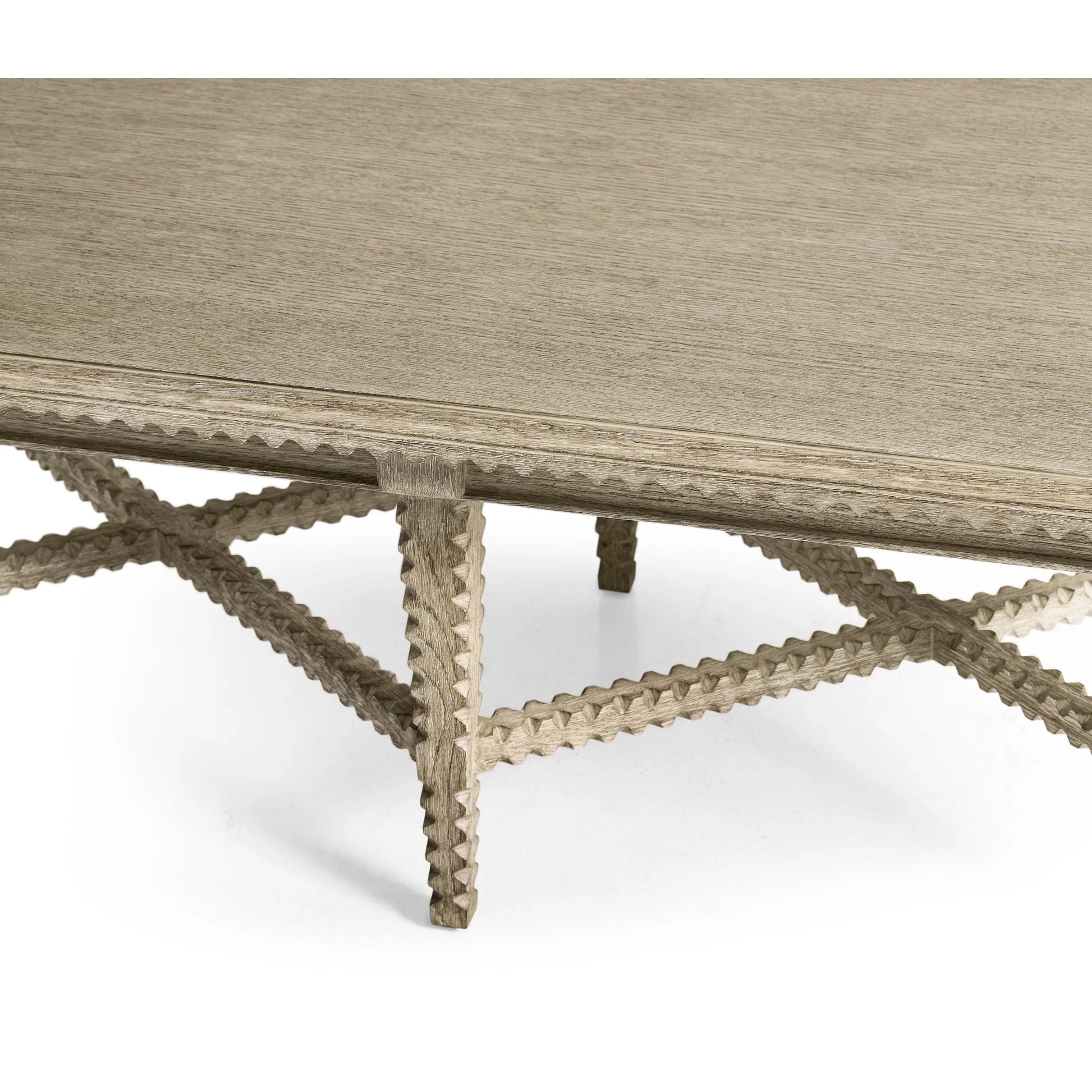 Stratford Coffee Table by Jonathan Charles in grey and greyed oak. Made from oak, oak veneer in a transitional style.