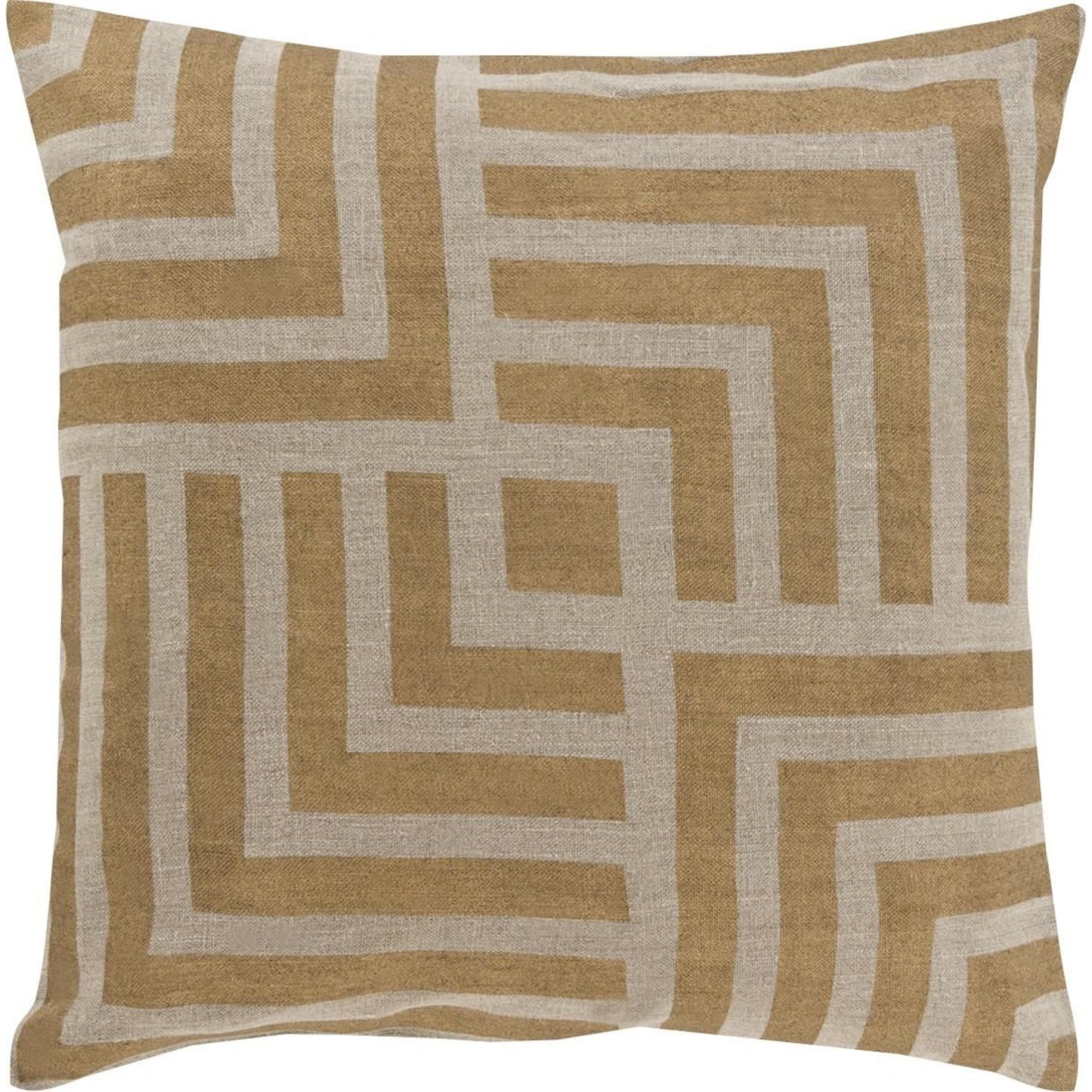 002 O-SURYA-MS006-1818D,O-SURYA-MS006-1818P,O-SURYA-MS006-2222D,O-SURYA-MS006-2222P | Additional Silo | Metallic Stamped Pillow - 13783 by Surya. Made from 100% linen in a modern style.
