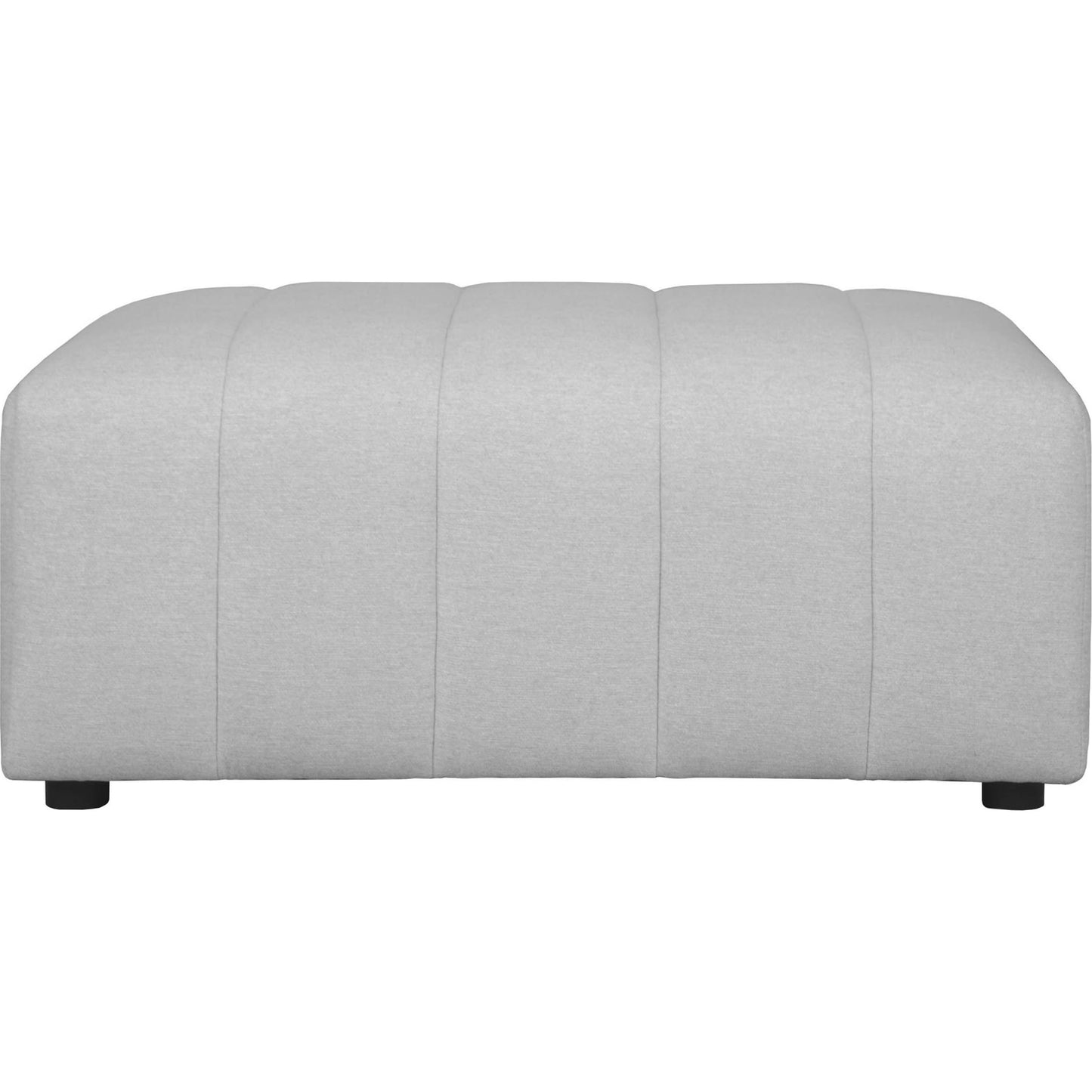 002 SI-1771750 | Additional Silo | Lyric Ottoman by Moe's Home Collection in beige. Made from upholstery: 100% polyester, pine, plywood frame, poly-flll cushions, s-spring suspension in a transitional style.