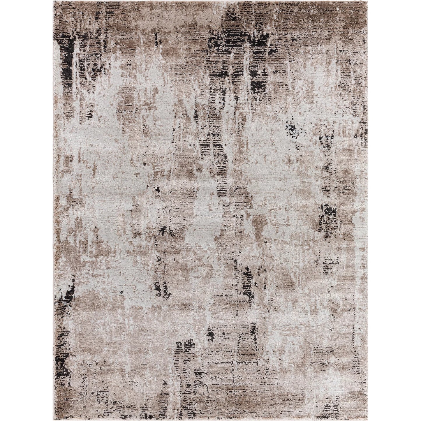 001 SI-2165621,SI-2165622,SI-2165623,SI-2165624 | Primary Silo | Montana Rug - 536266 by Livabliss in light beige, tan, ivory, black. Made from polypropylene, polyester in a unique style.