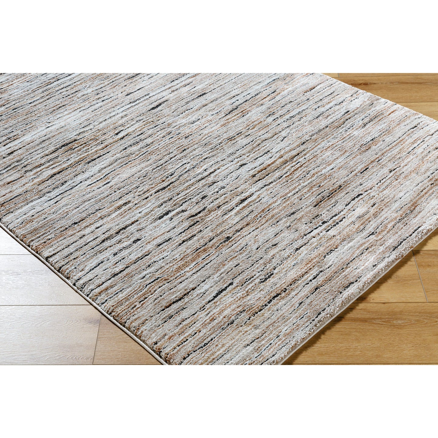 005 SI-2165625,SI-2165626,SI-2165627,SI-2165628 | Closeup | Montana Rug - 536273 by Livabliss in light beige, ivory, black, tan, brown. Made from polypropylene, polyester in a unique style.