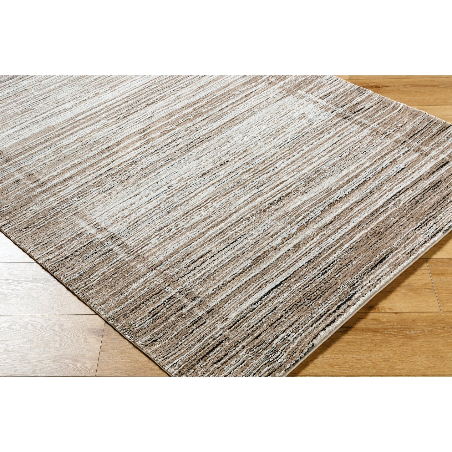 005 SI-2165629,SI-2165630,SI-2165631,SI-2165632 | Closeup | Montana Rug - 536280 by Livabliss in tan, ivory, light beige, black. Made from polypropylene, polyester in a unique style.