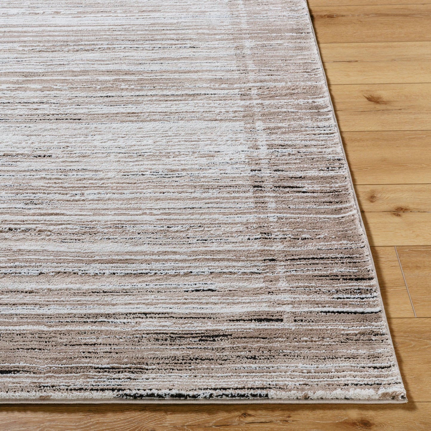 003 SI-2165629,SI-2165630,SI-2165631,SI-2165632 | Closeup | Montana Rug - 536280 by Livabliss in tan, ivory, light beige, black. Made from polypropylene, polyester in a unique style.