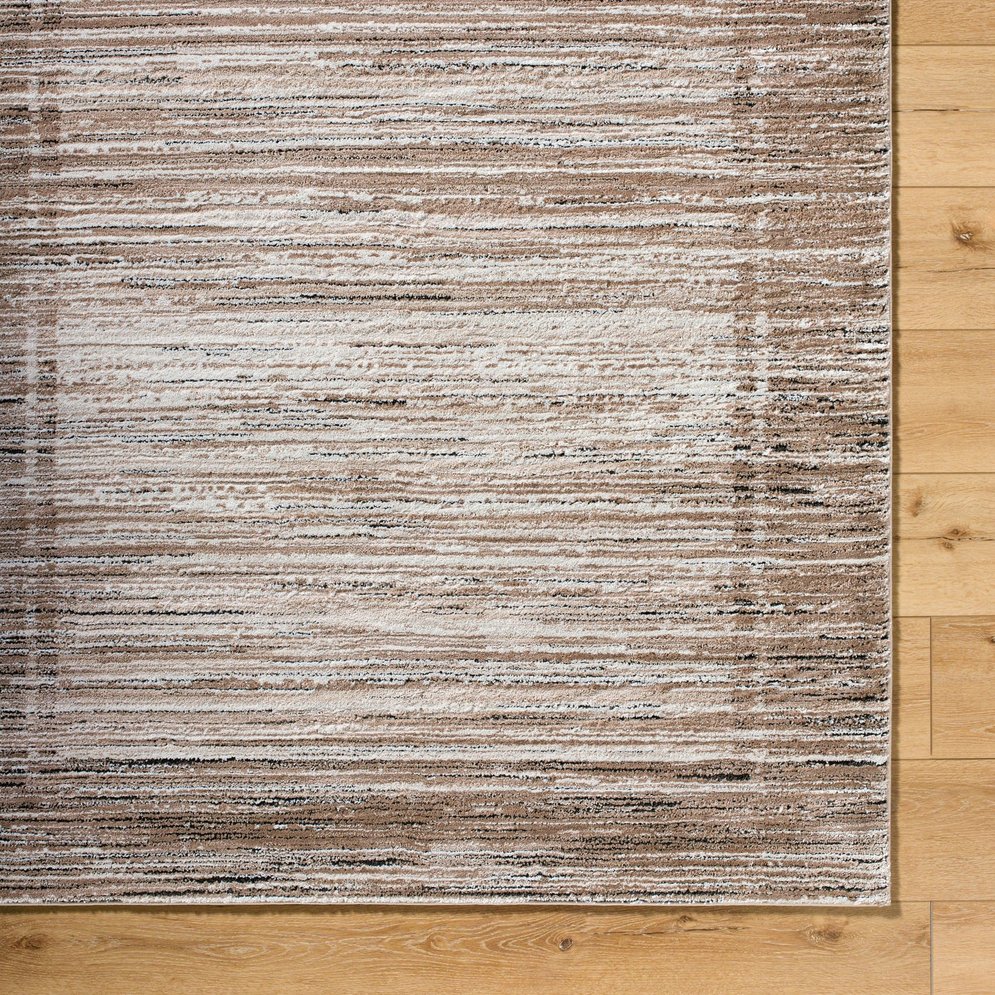 006 SI-2165629,SI-2165630,SI-2165631,SI-2165632 | Closeup | Montana Rug - 536280 by Livabliss in tan, ivory, light beige, black. Made from polypropylene, polyester in a unique style.