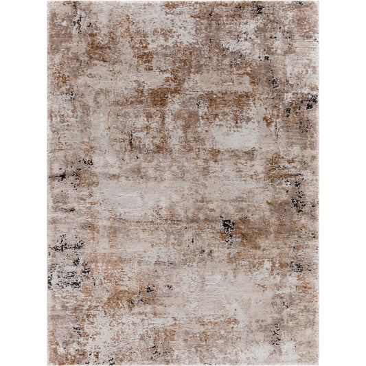 Montana Rug - 536293 by Livabliss in light beige, ivory, black, brown, tan. Made from polypropylene, polyester in a unique style.
