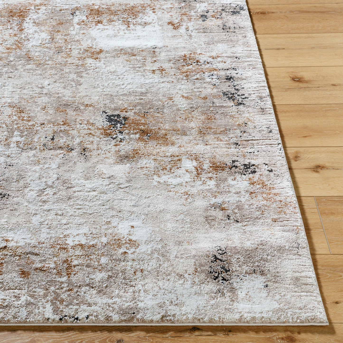 003 SI-2165633,SI-2165634,SI-2165635,SI-2165636 | Closeup | Montana Rug - 536293 by Livabliss in light beige, ivory, black, brown, tan. Made from polypropylene, polyester in a unique style.