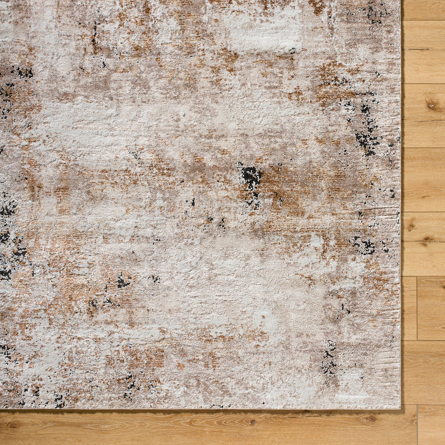006 SI-2165633,SI-2165634,SI-2165635,SI-2165636 | Closeup | Montana Rug - 536293 by Livabliss in light beige, ivory, black, brown, tan. Made from polypropylene, polyester in a unique style.
