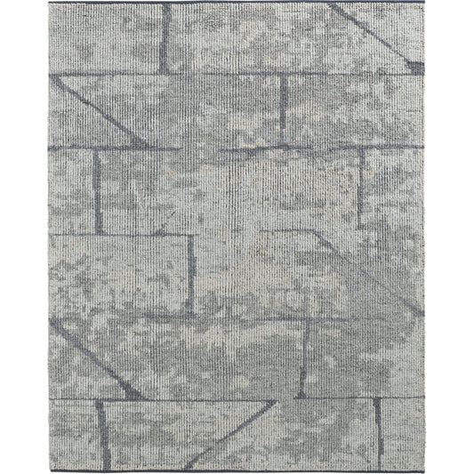 Alford Rug - 6925F by Feizy in gray, silver. Made from wool in a unique style.