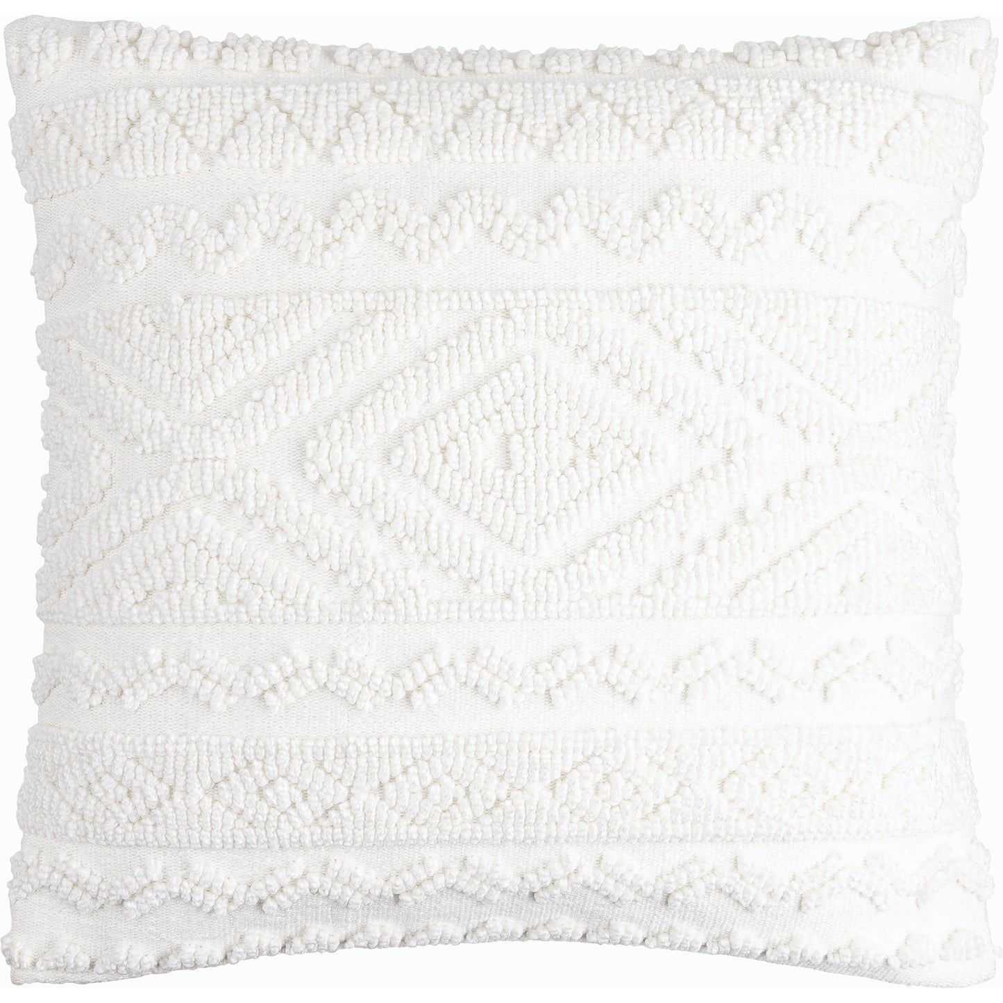 001 SI-2165133,SI-2165134,SI-2165135,SI-2165136,SI-2165137,SI-2165138 | Primary Silo | Matthew Accent Pillow - 533787 by Surya in white. Made from polyester, cotton in a modern style.