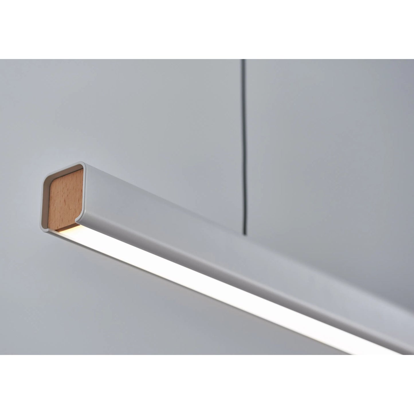 014 SR-381034 | Closeup | Mumu Wall Lamp by Seed Design. Made from aluminum, wood in a modern style.