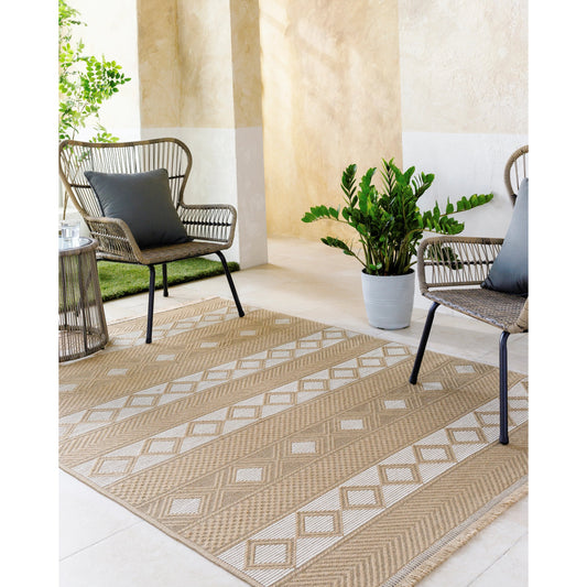Mystery Rug - 497215 by Livabliss in tan, beige, cream. Made from jute, cotton in a unique style.