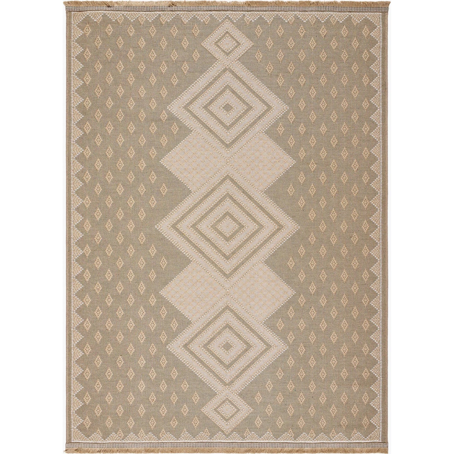 002 SI-2167843,SI-2167844,SI-2167845,SI-2167846,SI-2167847,SI-2167848 | Primary Silo | Mystery Rug - 497245 by Livabliss in tan, beige, cream, light beige. Made from jute, cotton in a unique style.