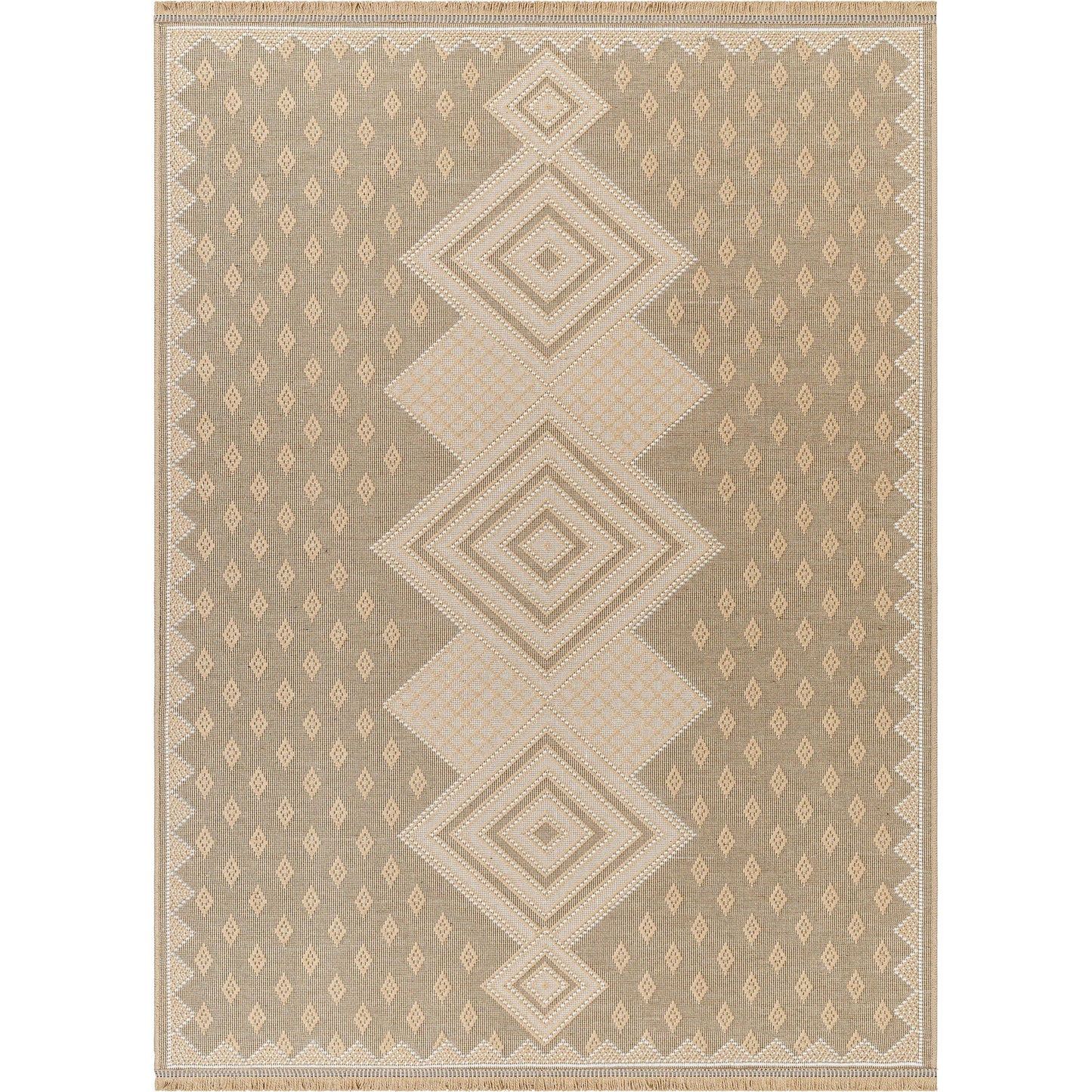 001 SI-2167843,SI-2167844,SI-2167845,SI-2167846,SI-2167847,SI-2167848 | Primary Silo | Mystery Rug - 497245 by Livabliss in tan, beige, cream, light beige. Made from jute, cotton in a unique style.