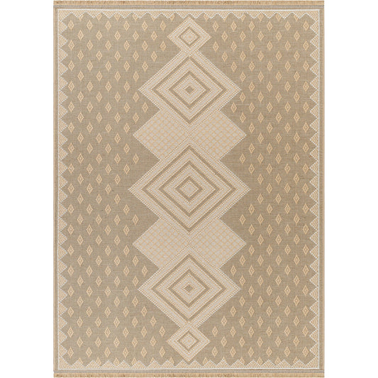 Mystery Rug - 497245 by Livabliss in tan, beige, cream, light beige. Made from jute, cotton in a unique style.
