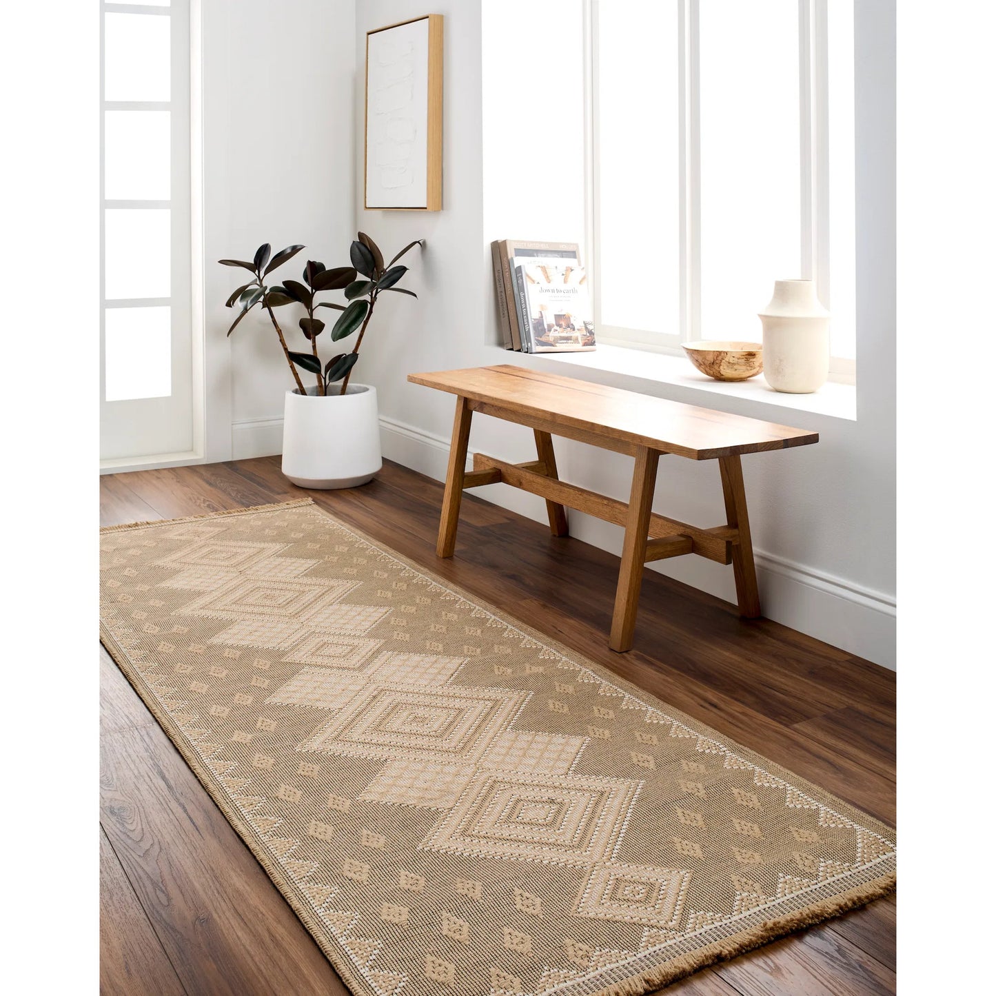 009 SI-2167843,SI-2167844,SI-2167845,SI-2167846,SI-2167847,SI-2167848 | Lifestyle | Mystery Rug - 497245 by Livabliss in tan, beige, cream, light beige. Made from jute, cotton in a unique style.
