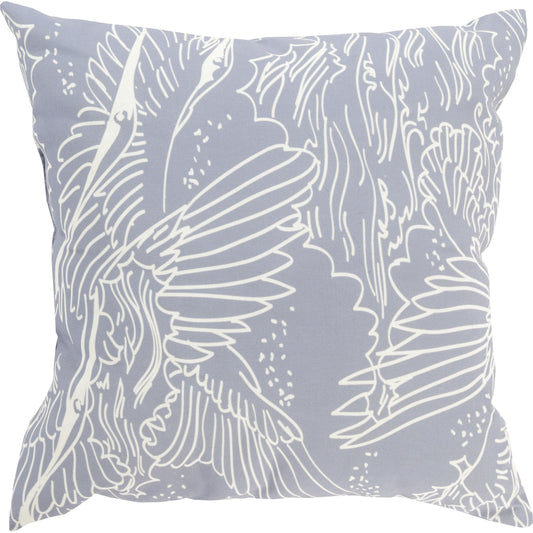 Mizu Pillow - 26284 by Livabliss. Made from front: 100% polyester, back: 100% polyester in a traditional style.