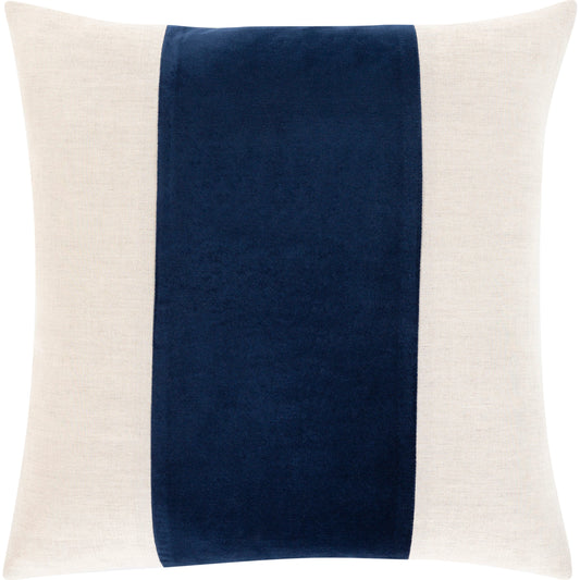 Moza Pillow - 7357 by Livabliss. Made from 50% cotton, 50% cotton, linen, 100% cotton in a coastal style.