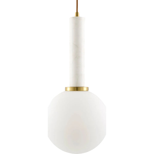 001 SI-2460206 | Primary Silo | Marzia Pendant by Surya. Made from iron, stone in a modern style.