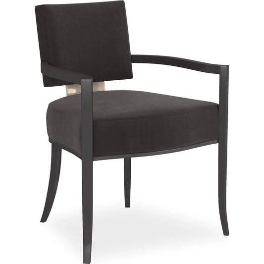 Reserved Seating Arm Chair by Caracole. Made from unique in a transitional style.