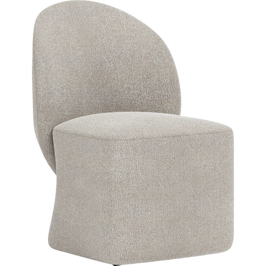 001 SI-2534112 | Primary Silo | Monolith Upholstered Side Chair by Bernhardt in grey. Made from fabric in a unique style.