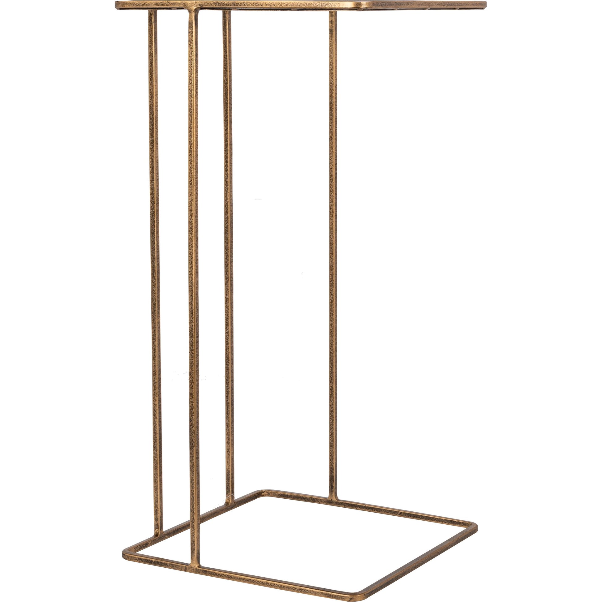 Natalie - 30103 by Surya in gold and antiquedtranslucent. Made from top: glass, base: 100% metal in a modern style.