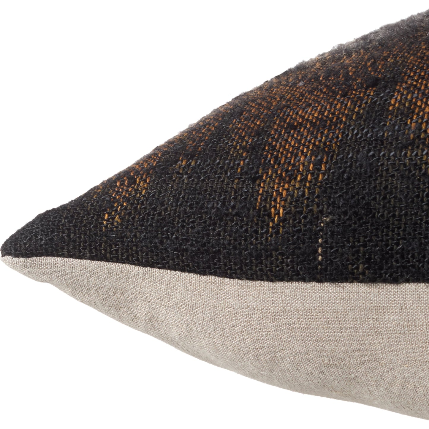 002 SI-2123716,SI-2123717,SI-2123718,SI-2123719 | Closeup | Najila Harith Pillow by Jaipur Living in tantaupe, orange. Made from 100% cotton in a cottage & farmhouse style.