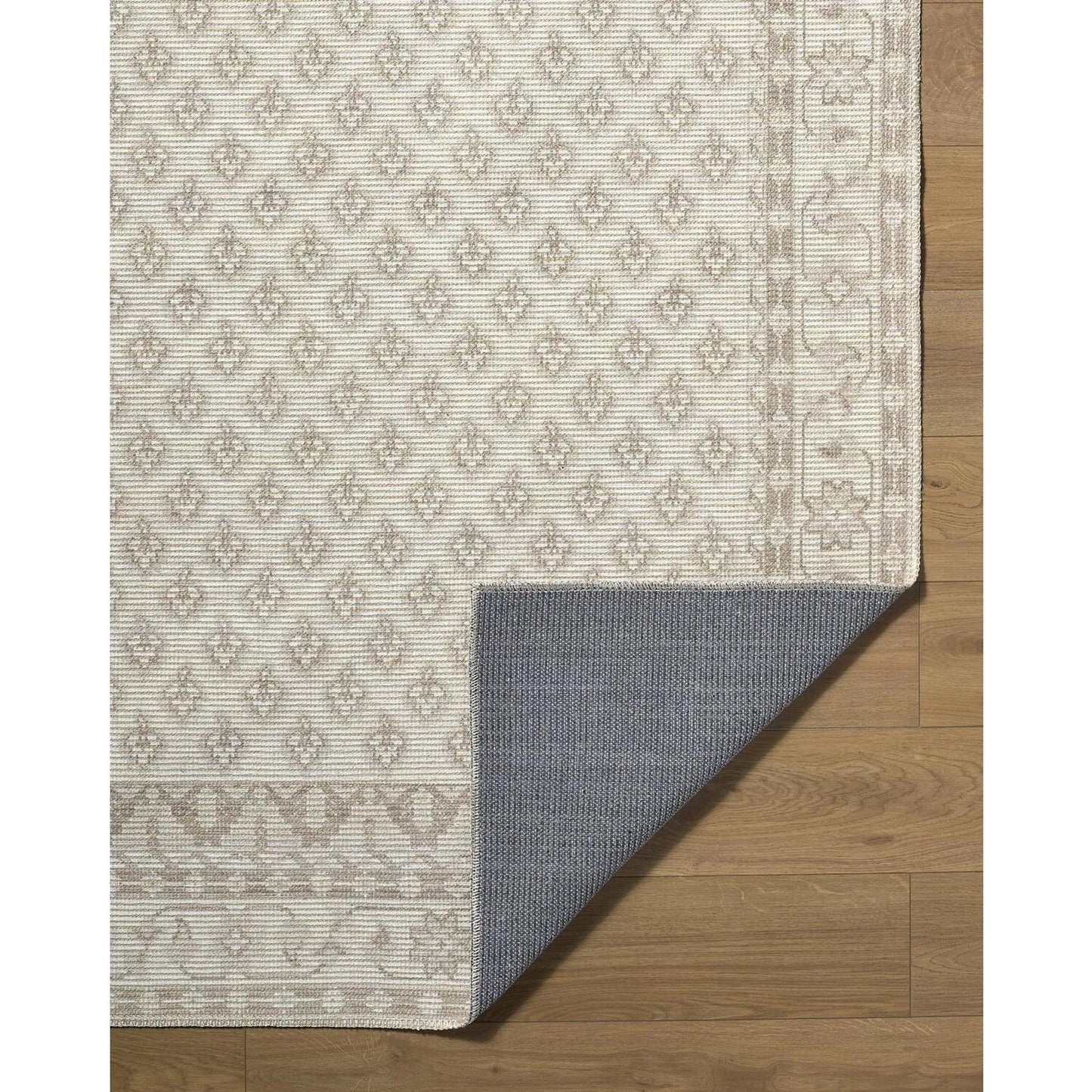 002 SI-2448387,SI-2448388,SI-2448389,SI-2448390,SI-2448391,SI-2448392 | Closeup | Shanti NBSH-2301 Rug by Nabela Noor x Livabliss in white, gray, brown, yellow. Made from jute, polyester in a unique style.