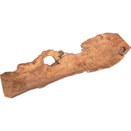Elwood Tray by Arch & Plane in natural. Made from teak wood in a cottage & farmhouse style.