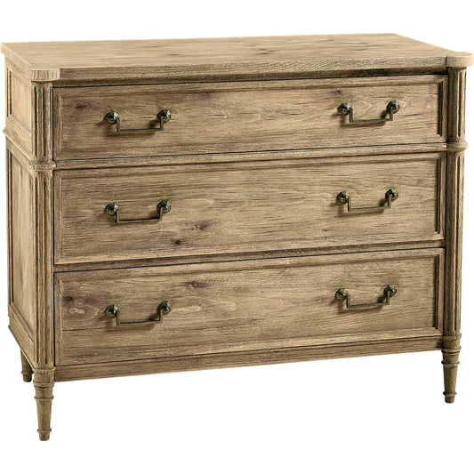 001 SI-2186321 | Primary Silo | Timeless Kalpa Louis XVI Drawer Chest by Jonathan Charles. Made from unique in a transitional style.