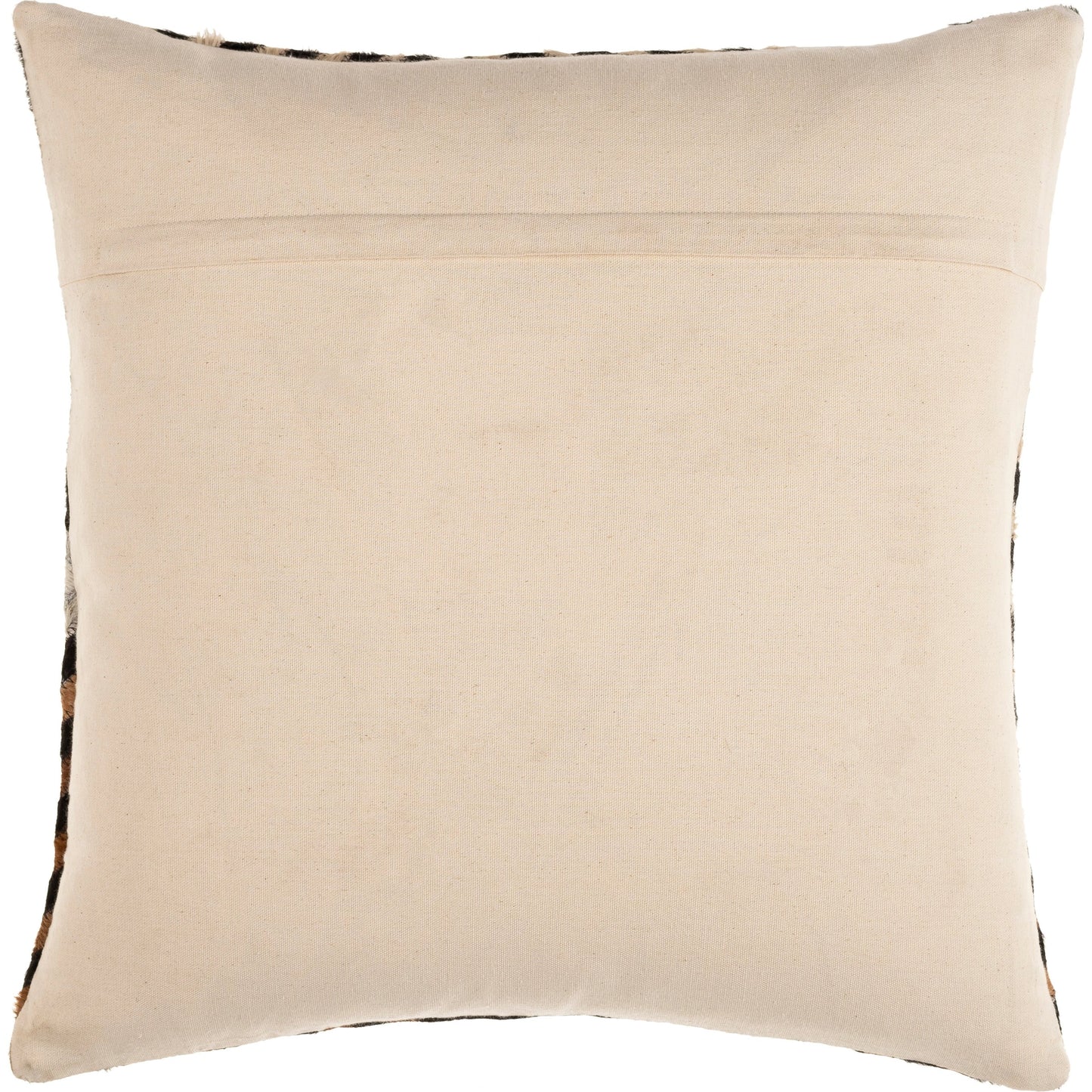 002 SI-1887042,SI-1887043 | Additional Silo | Nashville Pillow - 20632 by Surya in black, cream. Made from 100% hair on hide, 100% cotton in a unique style.