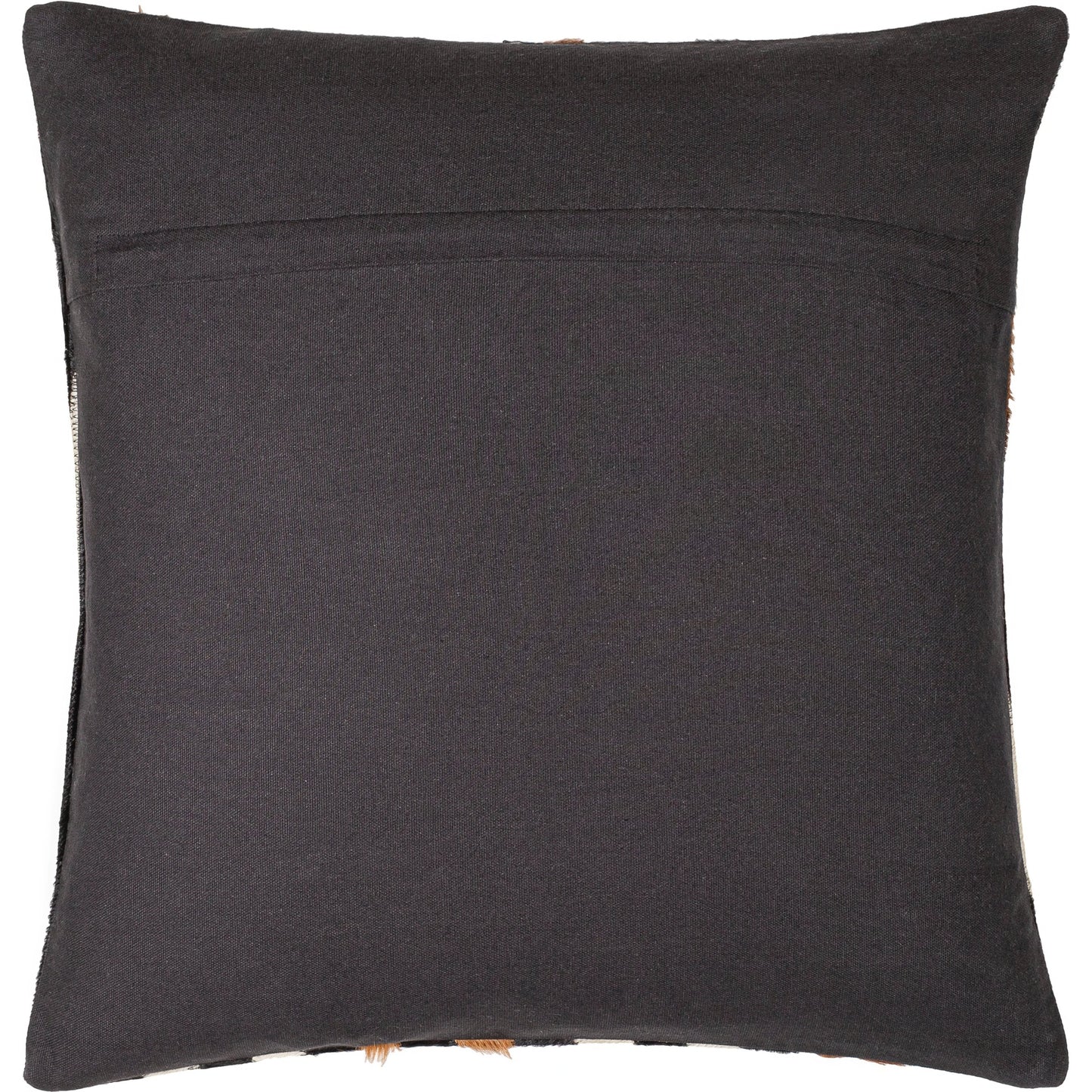 002 SI-1915809,SI-1915810 | Additional Silo | Nashville Pillow - 9805 by Surya in light silver, jet black, steel grey, brick. Made from front: 100% leather, back: 100% cotton in a modern style.