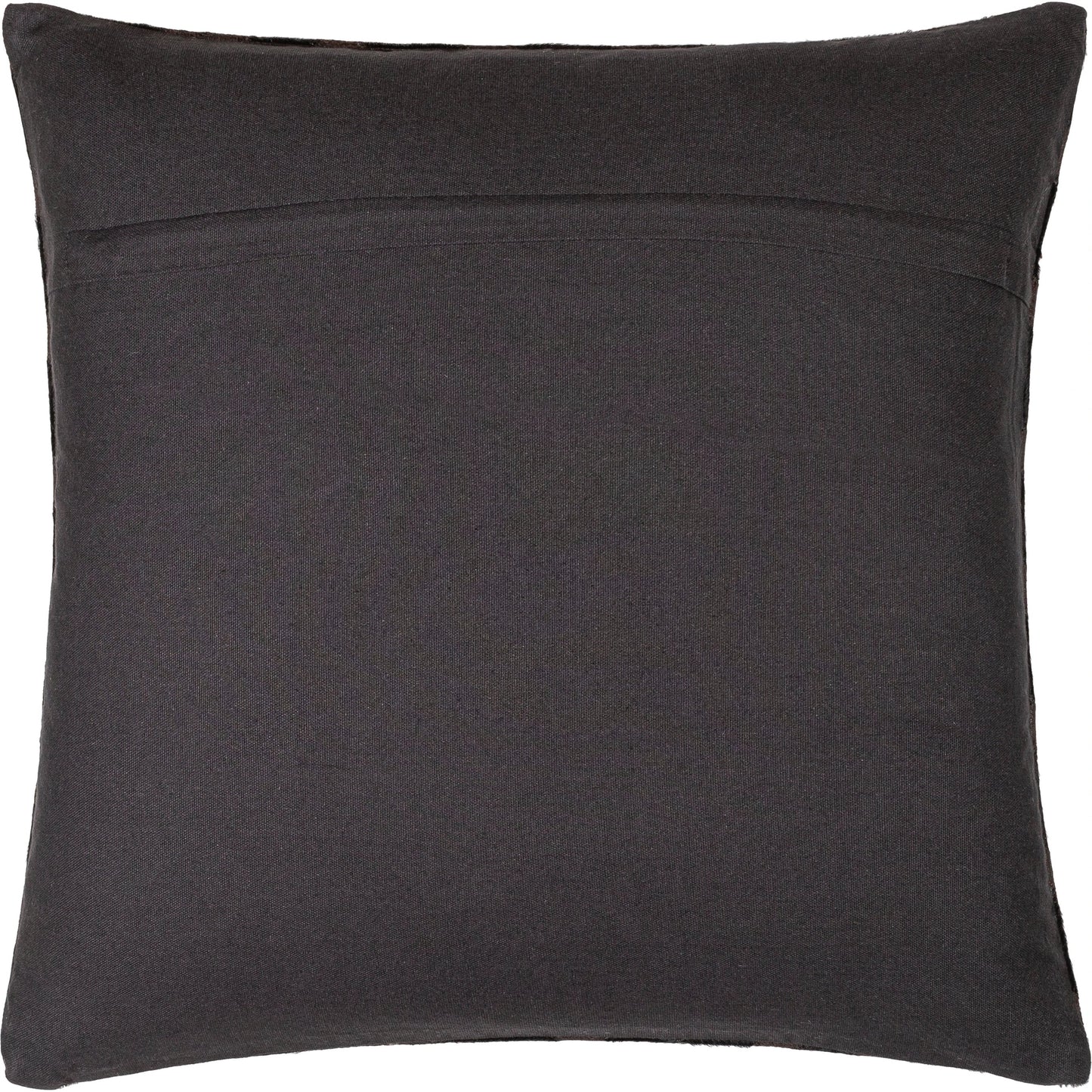 002 SI-1915811,SI-1915812 | Additional Silo | Nashville Pillow - 10916 by Surya in black. Made from front: 100% leather, back: 100% cotton in a modern style.
