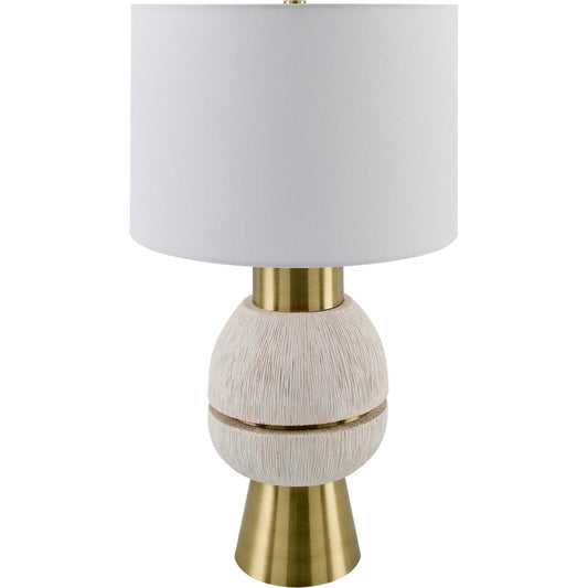 001 SI-2258468 | Primary Silo | Niobe Accent Table Lamp by Livabliss. Made from resin, iron, linen in a transitional style.