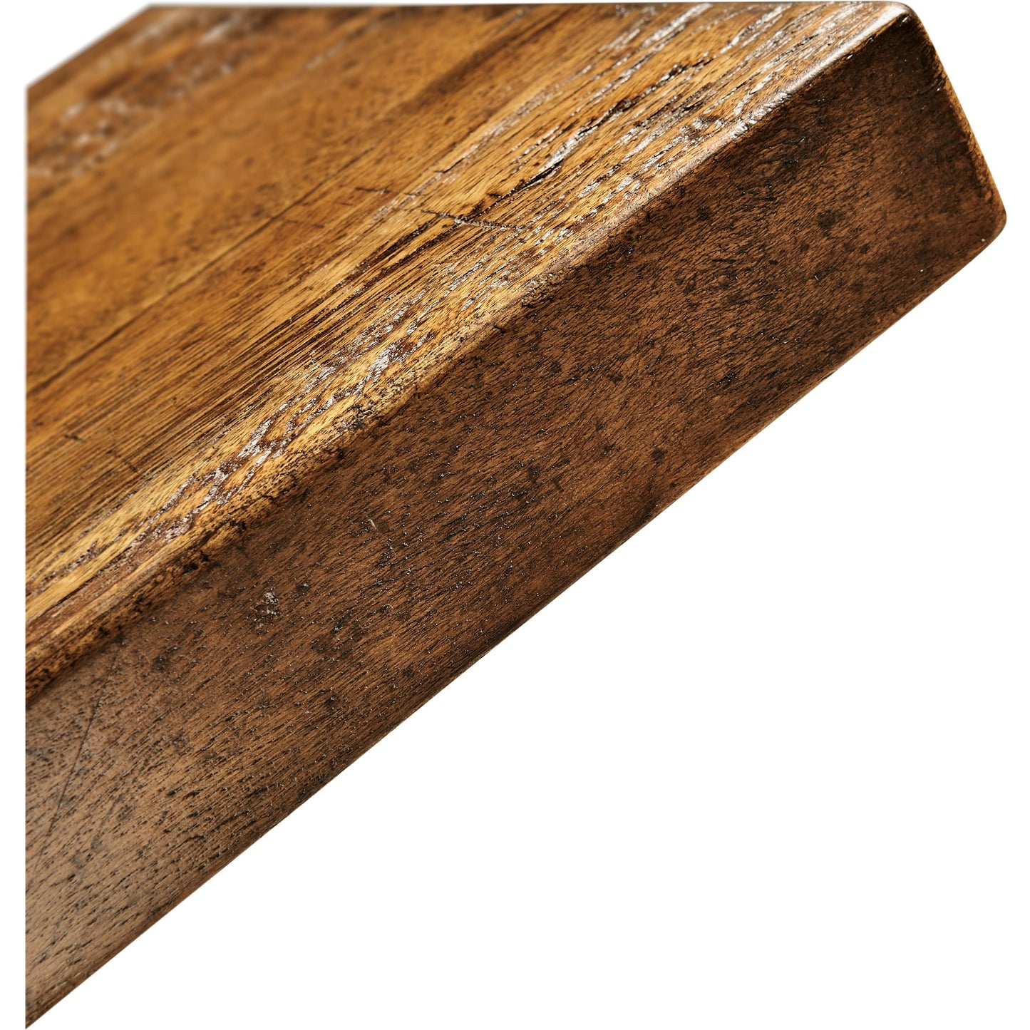 010 SR-846269 | Closeup | Casually Country Rectangular Console Table by Jonathan Charles in brown and country farmhouse walnut. Made from acacia in a rustic style.