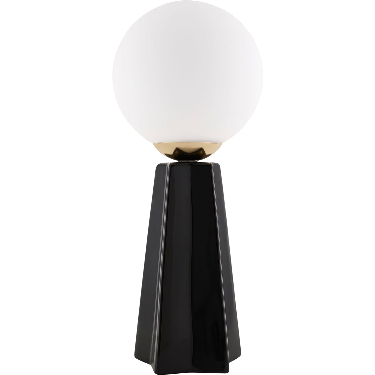 004 SI-2349896 | Primary Silo | Stellan Orb Accent Table Lamp by Livabliss in glazed. Made from ceramic, glass in a modern style.