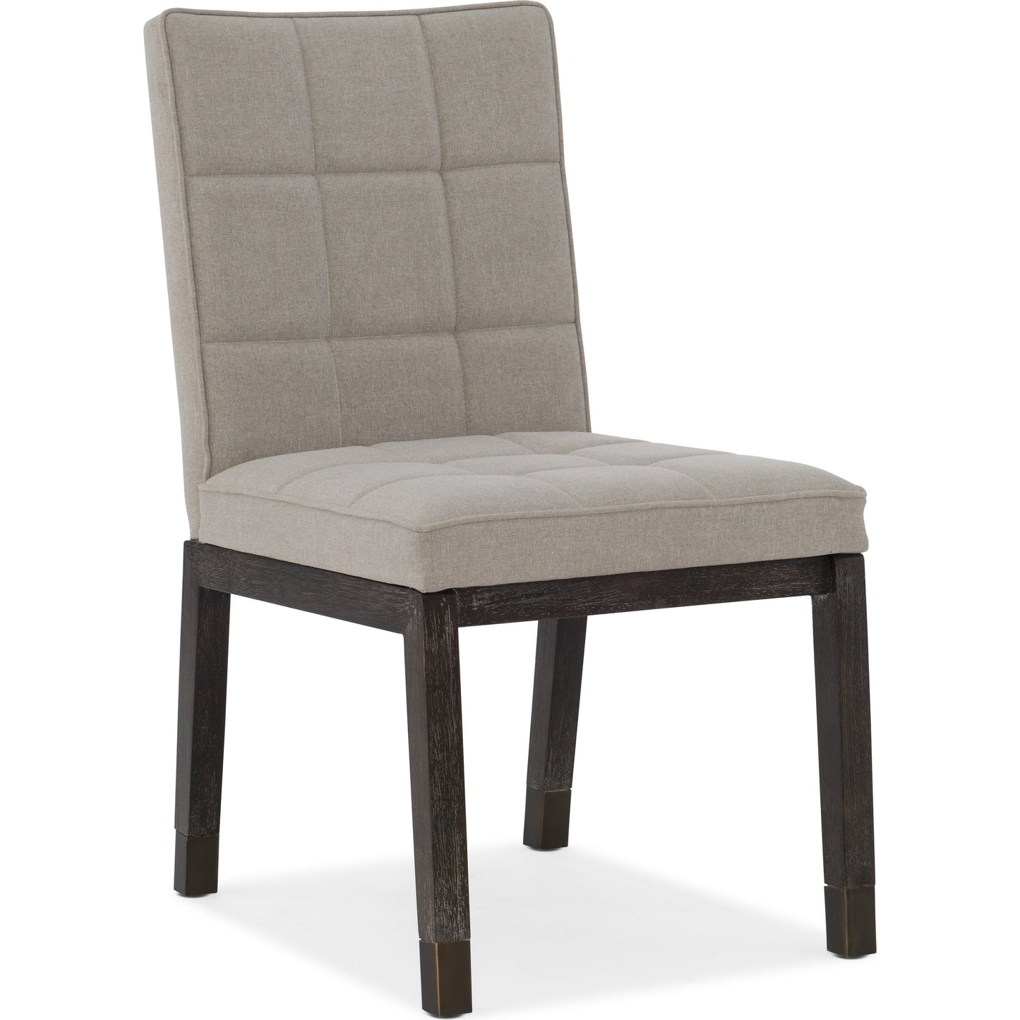 001 SI-1749274 | Additional Silo | Cupertino Side Chair (Set of 2) by Hooker Furniture in smoky arabica, crafty cement. Made from oak, fabric in a unique style.