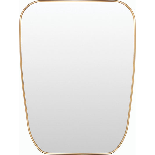 Maayan Mirror - 525168 by Livabliss in frame: gold and brushed. Made from aluminum in a modern style.