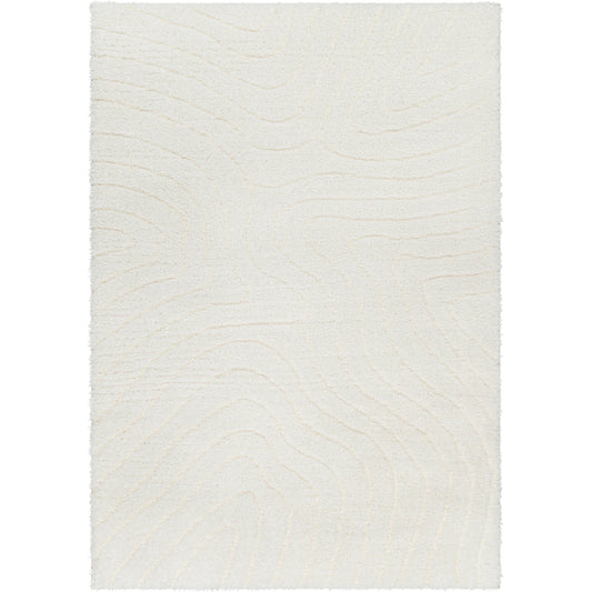 Nomadic Rug - 490554 by Livabliss in ivory. Made from face: 100% polyester, warp: 60% jute, 40% polyester in a unique style.