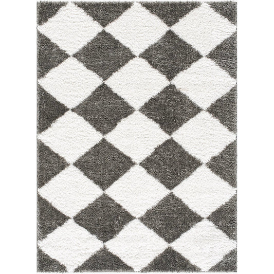 001 SI-2245740,SI-2245741,SI-2245742 | Primary Silo | Nomadic 535101 Rug by Livabliss in cream, charcoal, gray. Made from polyester in a unique style.