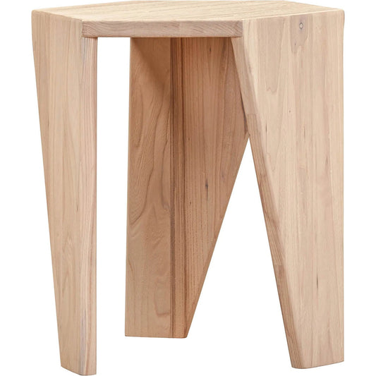 001 SI-2527536 | Primary Silo | Nordic Side Table by LH Imports in sandblast white elm. Made from rustic elm in a unique style.