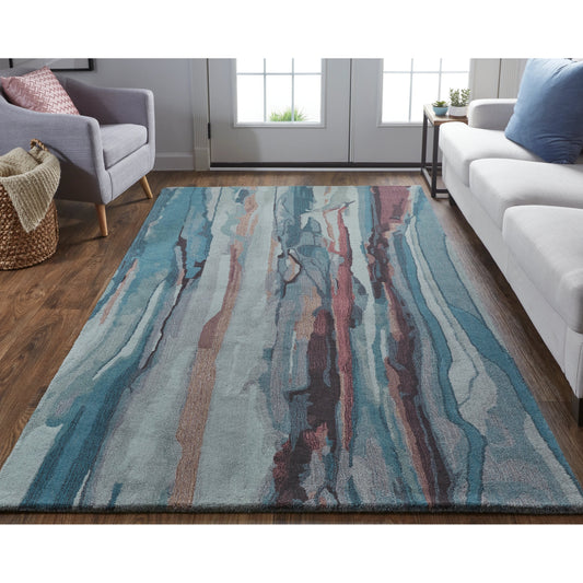 Amira Transitional Rug - 8634F by Feizy. Made from wool in a unique style.