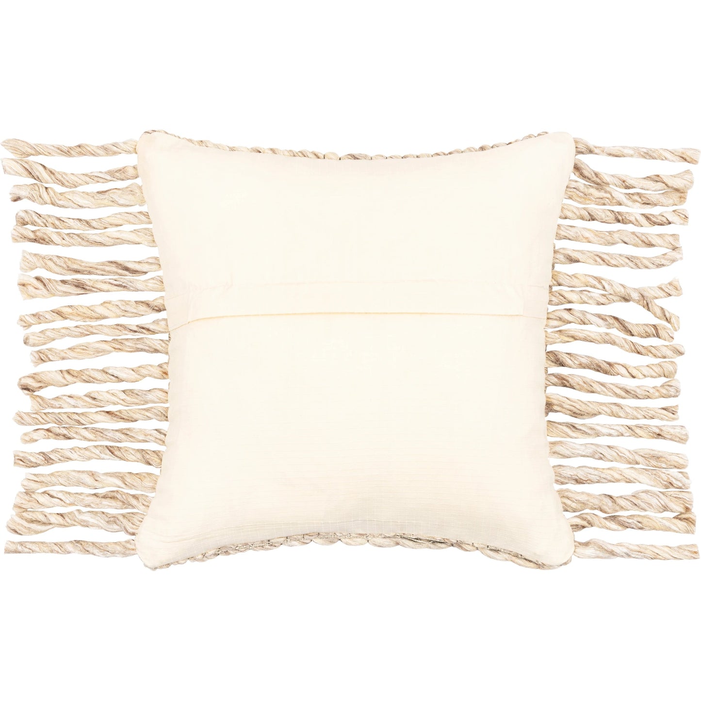 003 SI-1887036,SI-1887037,SI-1887038,SI-1887039,SI-1887040,SI-1887041 | Additional Silo | Narvik Pillow - 31906 by Surya in brown, light beige. Made from 100% wool, 100% cotton in a cottage & farmhouse style.