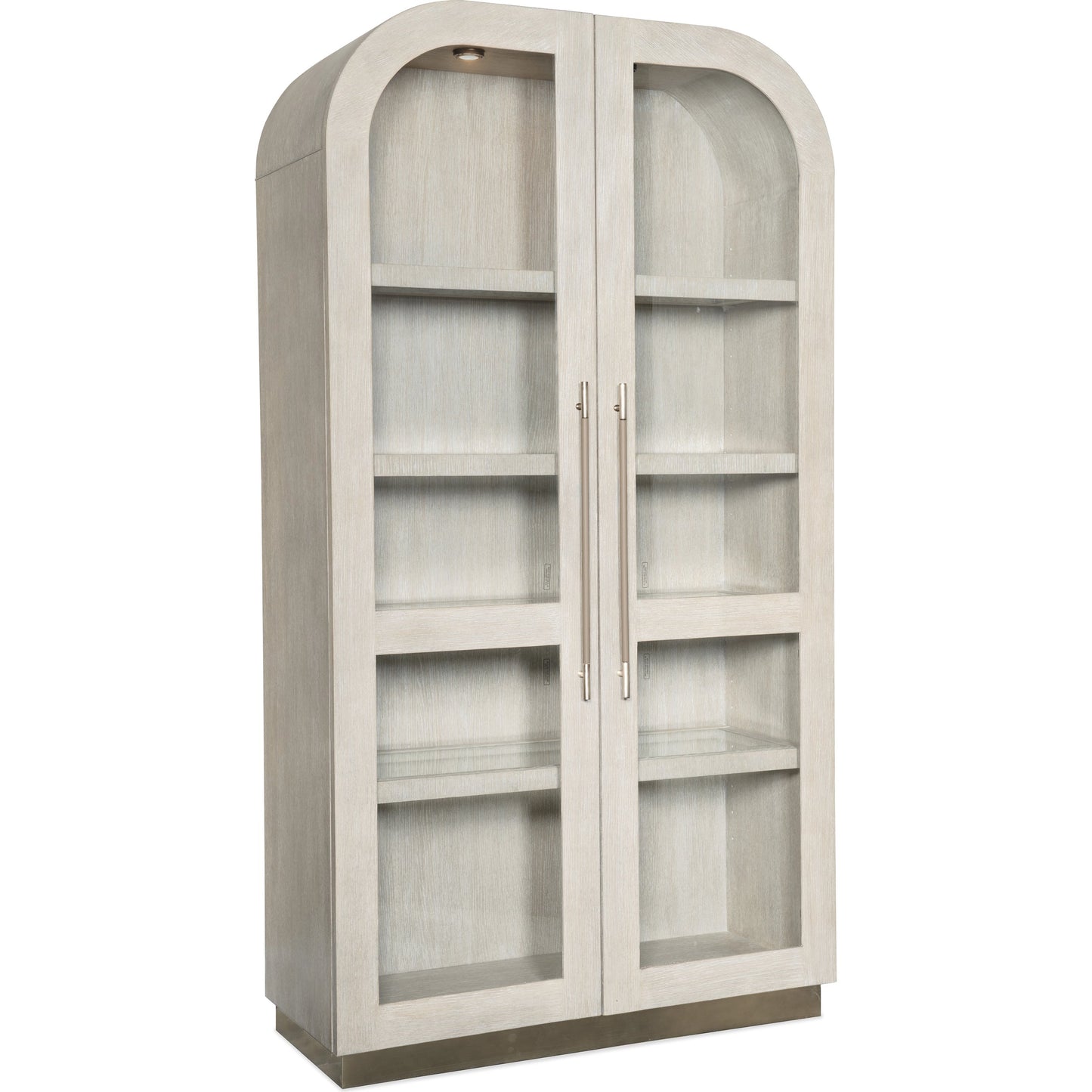 001 SI-2133641 | Primary Silo | Modern Mood Display Cabinet by Hooker Furniture. Made from oak veneers, metal, glass in a modern style.