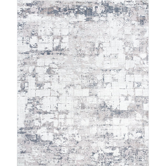 Nesta Rug - 526493 by Livabliss in light beige, ivory, medium gray, tan, charcoal. Made from face: 100% polyester, warp: 100% recycled pet yarn in a unique style.